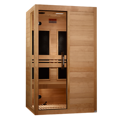 Dynamic Lucca Elite 2-person Ultra Low EMF (Between 3-5MG) FAR Infrared Sauna (Canadian Hemlock)
DYN-6215-05 Elite