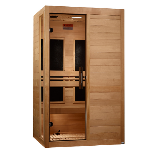 Dynamic Lucca Elite 2-person Ultra Low EMF (Between 3-5MG) FAR Infrared Sauna (Canadian Hemlock)
DYN-6215-05 Elite
