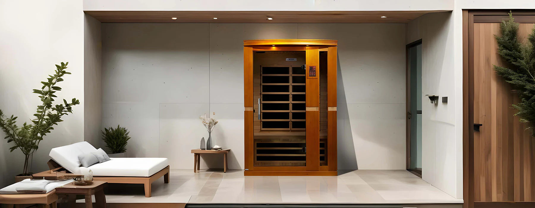 Dynamic Vittoria Elite 2-person Ultra Low EMF (Between 3-5MG) FAR Infrared Sauna (Canadian Hemlock)
DYN-6220-01 Elite