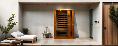 Dynamic Vittoria Elite 2-person Ultra Low EMF (Between 3-5MG) FAR Infrared Sauna (Canadian Hemlock)
DYN-6220-01 Elite