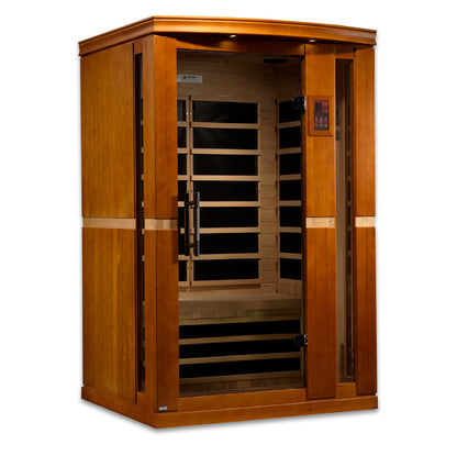 Dynamic Vittoria 2-person Low EMF (Between 5-10MG) FAR Infrared Sauna (Canadian Hemlock) DYN-6220-01
