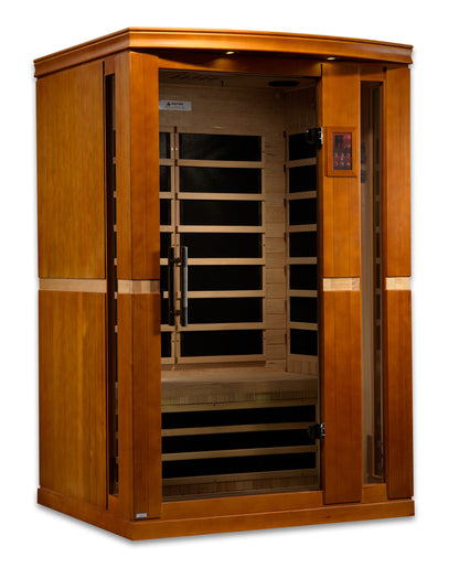 Dynamic Vittoria Elite 2-person Ultra Low EMF (Between 3-5MG) FAR Infrared Sauna (Canadian Hemlock)
DYN-6220-01 Elite