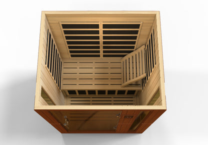 Dynamic Vittoria Elite 2-person Ultra Low EMF (Between 3-5MG) FAR Infrared Sauna (Canadian Hemlock)
DYN-6220-01 Elite