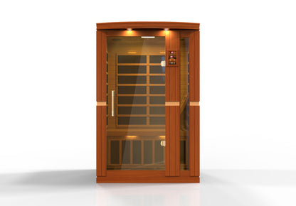 Dynamic Vittoria Elite 2-person Ultra Low EMF (Between 3-5MG) FAR Infrared Sauna (Canadian Hemlock)
DYN-6220-01 Elite