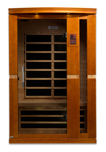 Dynamic Vittoria Elite 2-person Ultra Low EMF (Between 3-5MG) FAR Infrared Sauna (Canadian Hemlock)
DYN-6220-01 Elite