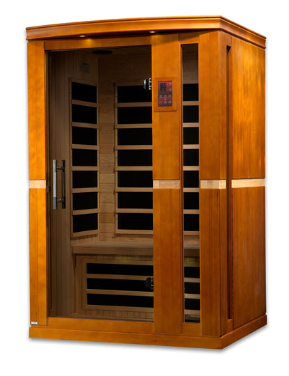 Dynamic Vittoria Elite 2-person Ultra Low EMF (Between 3-5MG) FAR Infrared Sauna (Canadian Hemlock)
DYN-6220-01 Elite