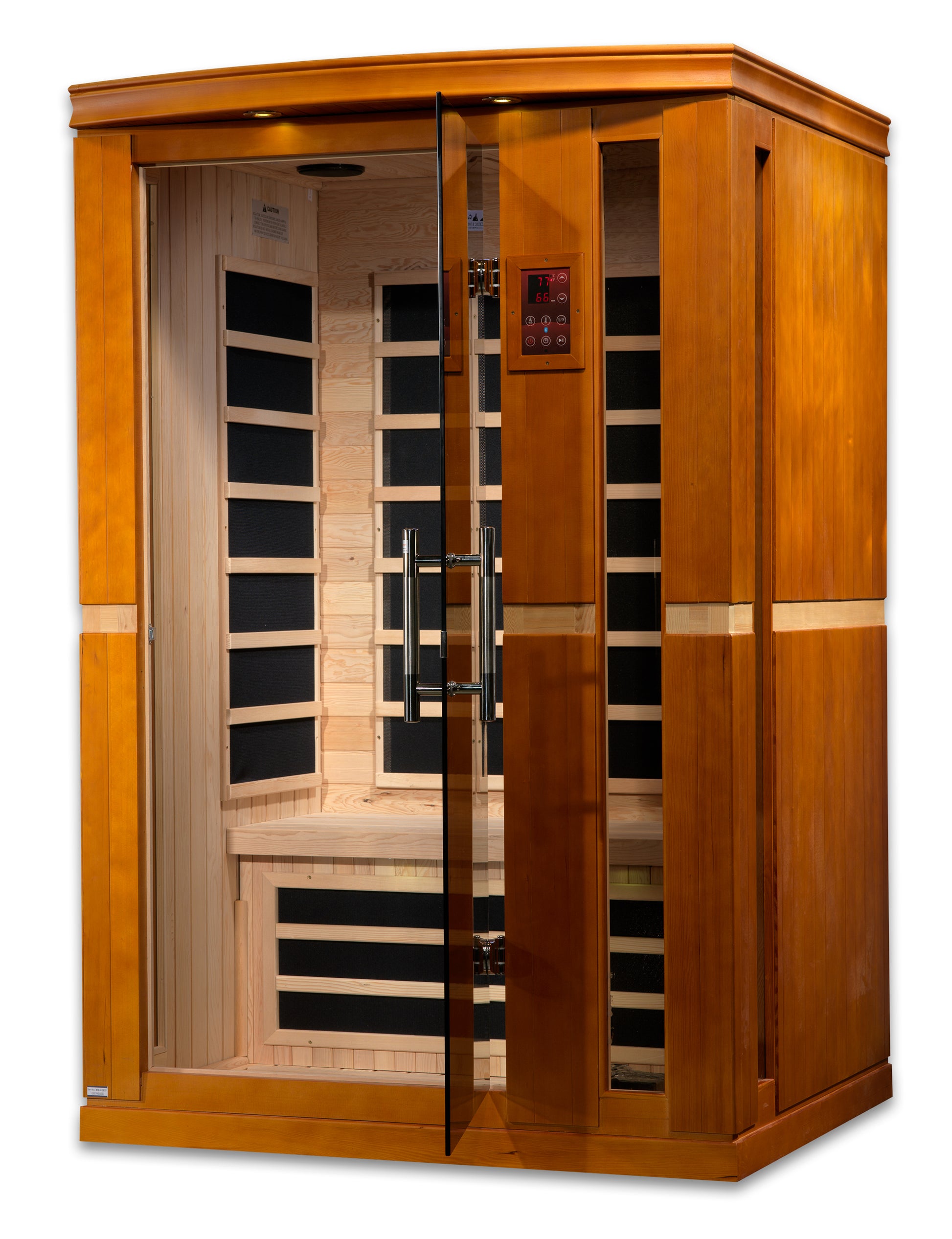 Dynamic Vittoria Elite 2-person Ultra Low EMF (Between 3-5MG) FAR Infrared Sauna (Canadian Hemlock)
DYN-6220-01 Elite