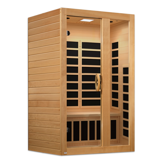 Dynamic Serena Elite 2-person Ultra Low EMF (Between 3-5MG) FAR Infrared Sauna (Canadian Hemlock)
DYN-6229-01 Elite