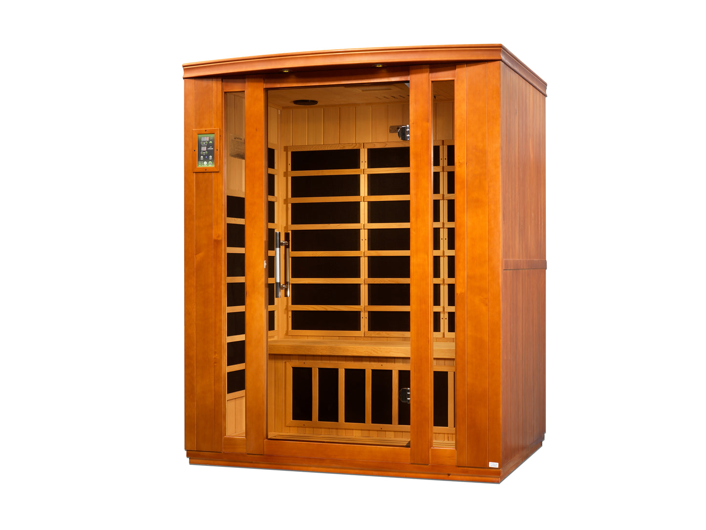 Dynamic Bellagio 3-person Low EMF (Between 5-10MG) FAR Infrared Sauna (Canadian Hemlock) DYN-6306-02
