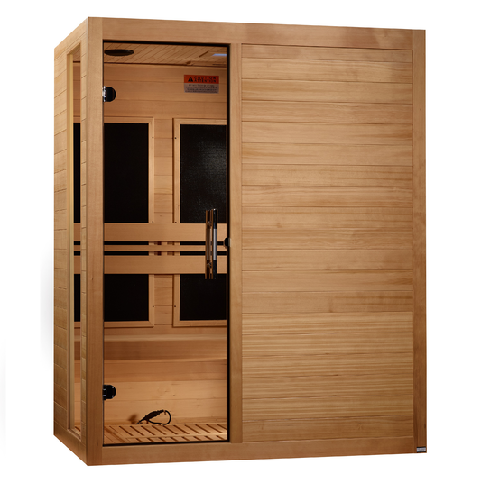 Dynamic Toscana Elite 3-person Ultra Low EMF (Between 3-5MG) FAR Infrared Sauna (Canadian Hemlock)
DYN-6315-05 Elite