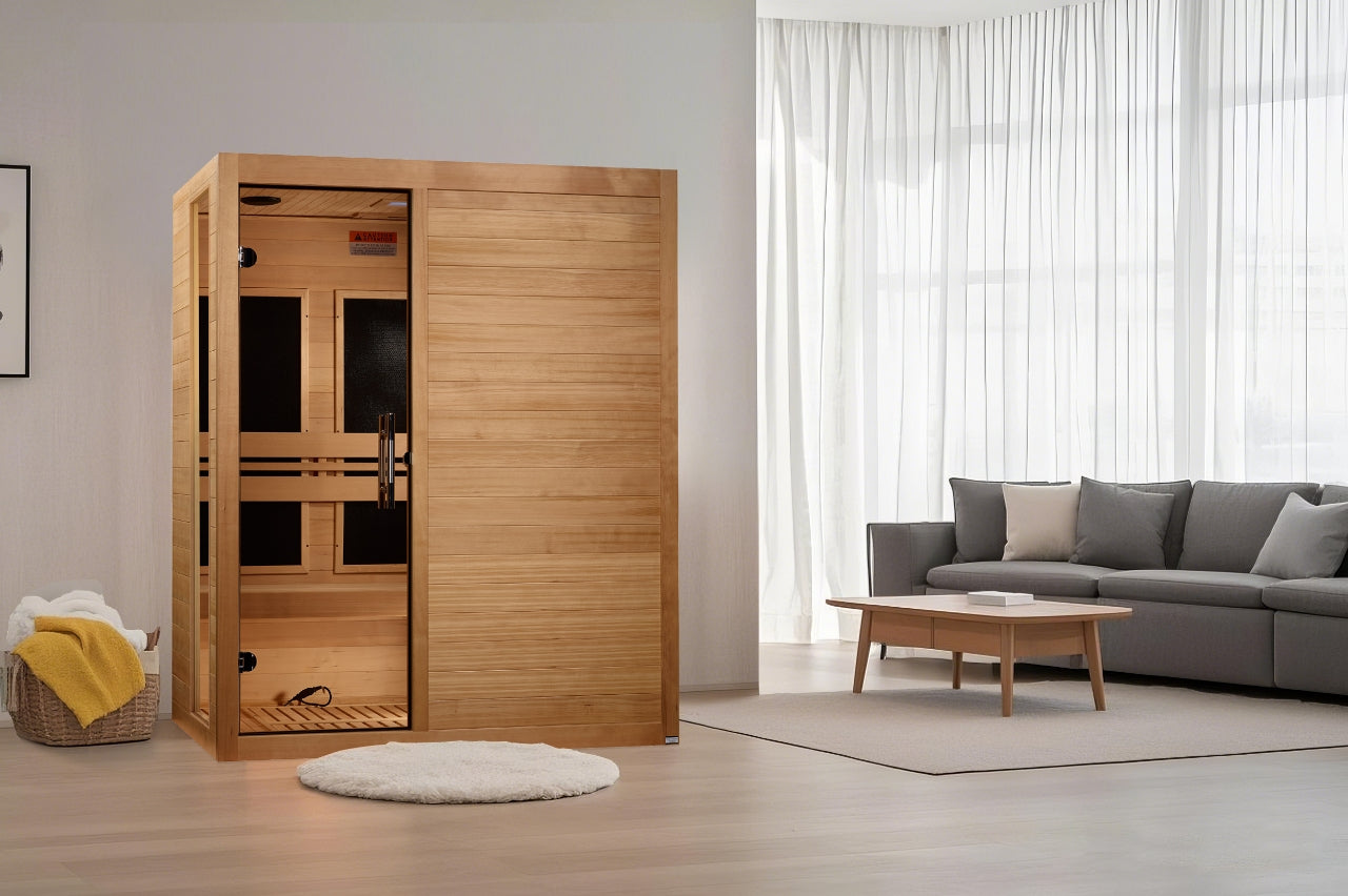 Dynamic Toscana Elite 3-person Ultra Low EMF (Between 3-5MG) FAR Infrared Sauna (Canadian Hemlock)
DYN-6315-05 Elite