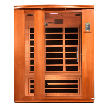 Dynamic Lugano Elite 3-person Ultra Low EMF (Between 3-5MG) FAR Infrared Sauna (Canadian Hemlock)
DYN-6336-02 Elite