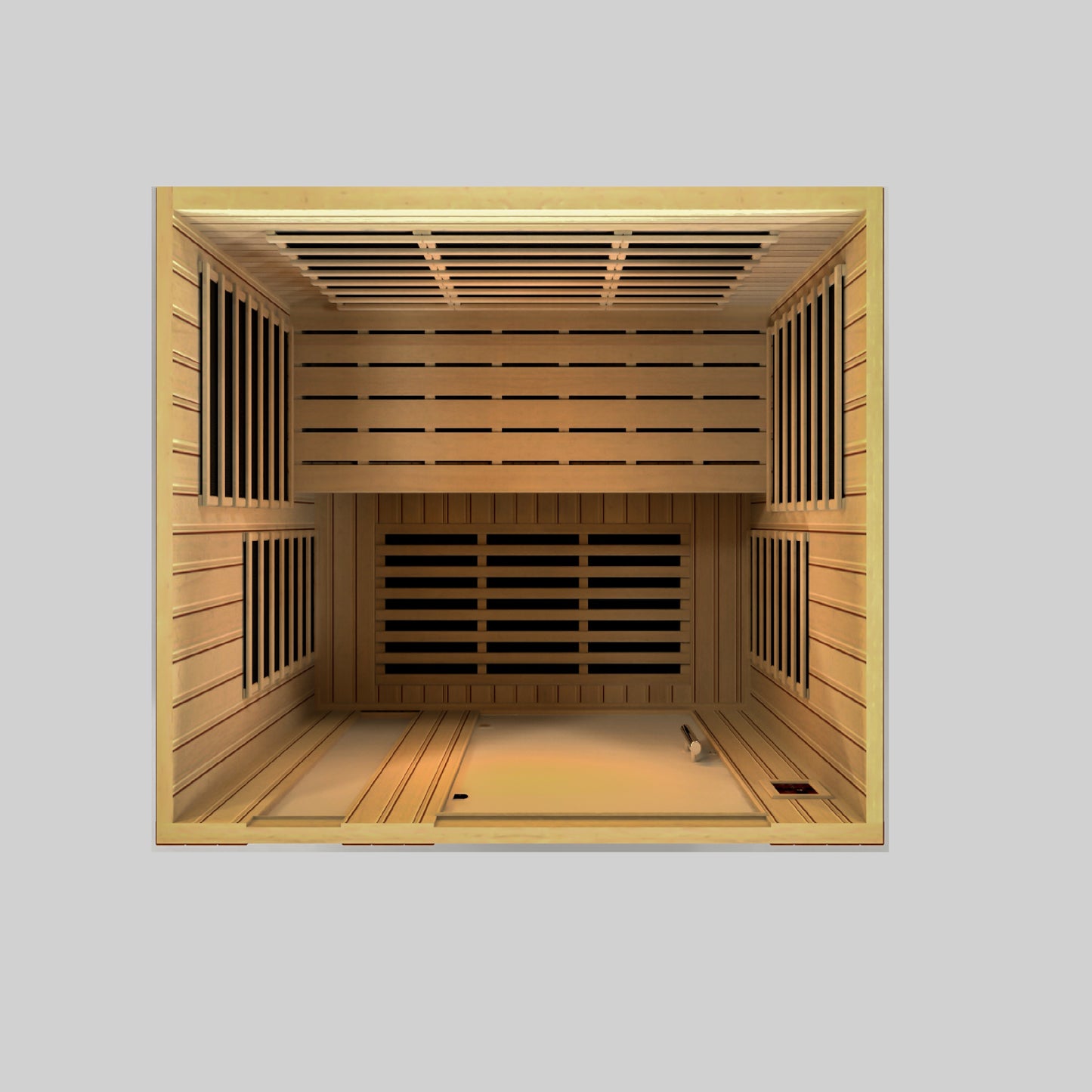 Dynamic Lugano Elite 3-person Ultra Low EMF (Between 3-5MG) FAR Infrared Sauna (Canadian Hemlock)
DYN-6336-02 Elite