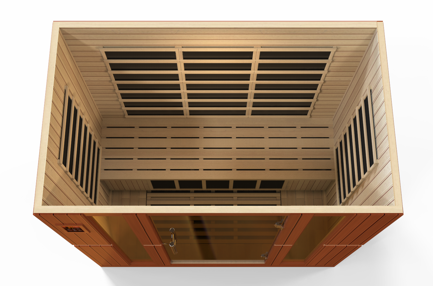 Dynamic Bergamo Elite 4-person Ultra Low EMF (Between 3-5MG) FAR Infrared Sauna (Canadian Hemlock)
DYN-6440-01 Elite