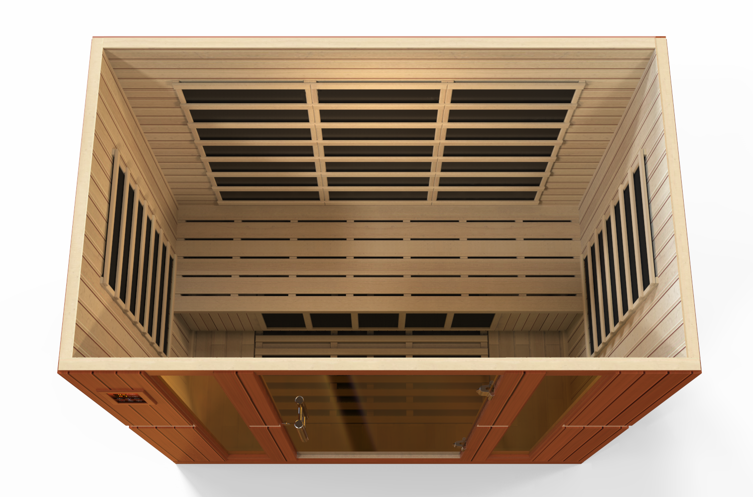 Dynamic Bergamo Elite 4-person Ultra Low EMF (Between 3-5MG) FAR Infrared Sauna (Canadian Hemlock)
DYN-6440-01 Elite