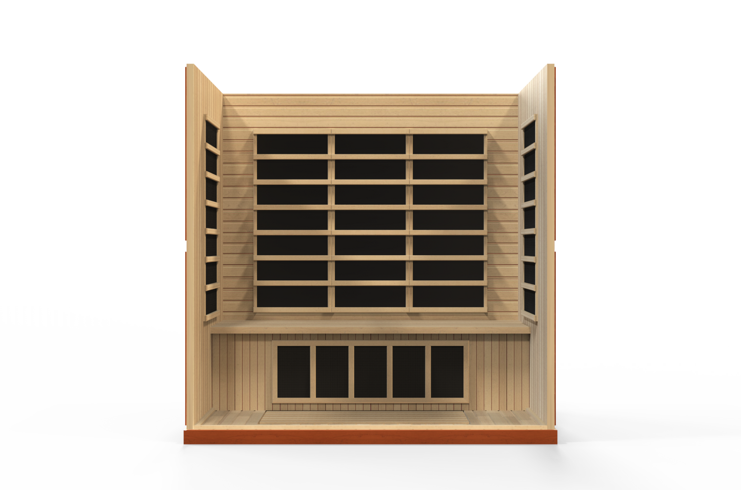 Dynamic Bergamo Elite 4-person Ultra Low EMF (Between 3-5MG) FAR Infrared Sauna (Canadian Hemlock)
DYN-6440-01 Elite