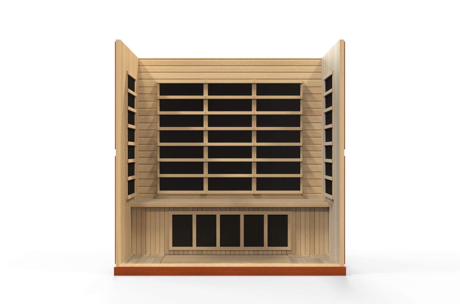 Dynamic Bergamo Elite 4-person Ultra Low EMF (Between 3-5MG) FAR Infrared Sauna (Canadian Hemlock)
DYN-6440-01 Elite