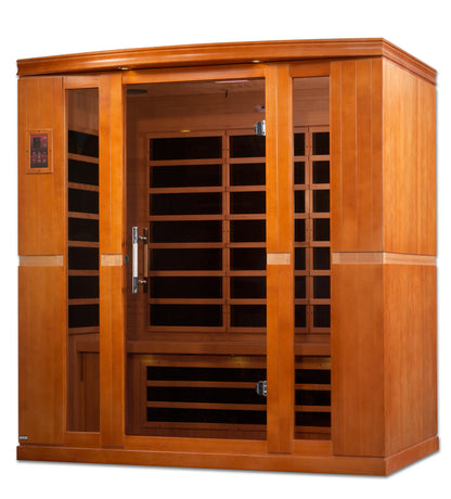 Dynamic Bergamo Elite 4-person Ultra Low EMF (Between 3-5MG) FAR Infrared Sauna (Canadian Hemlock)
DYN-6440-01 Elite