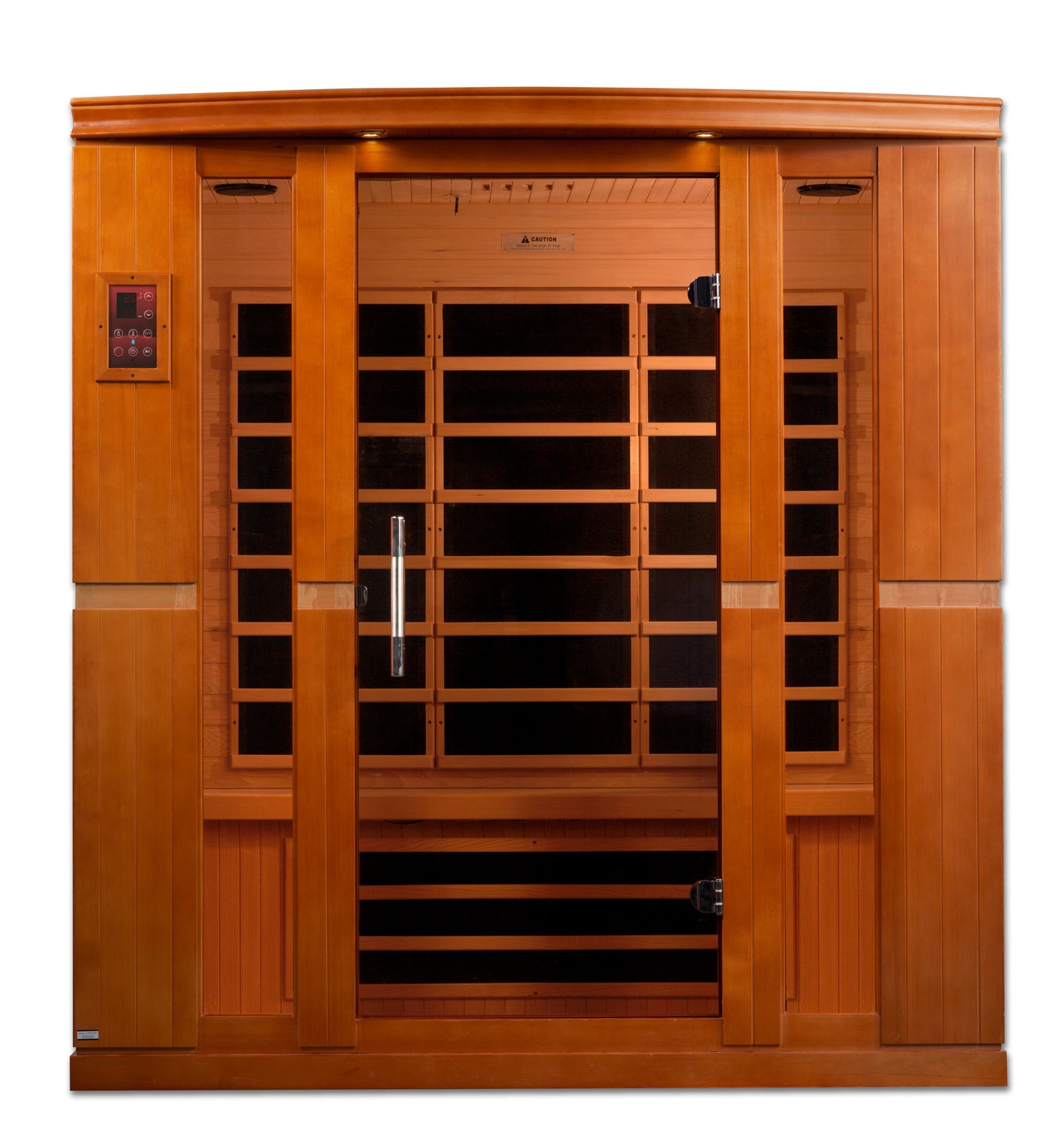 Dynamic Bergamo Elite 4-person Ultra Low EMF (Between 3-5MG) FAR Infrared Sauna (Canadian Hemlock)
DYN-6440-01 Elite