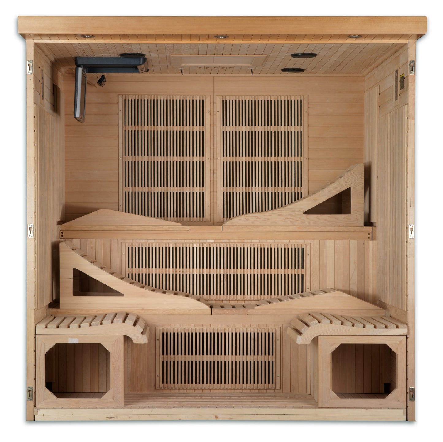 Dynamic Monaco Elite 6-person Ultra Low EMF (Between 3-5MG) FAR Infrared Sauna (Canadian Hemlock)
DYN-6996-01 Elite