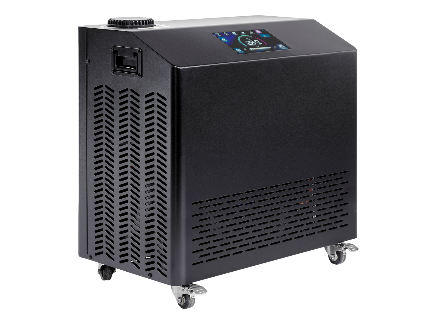 Dynamic Cold Therapy DCT-SY-10-PRO
 front left pictured with display lit up. 