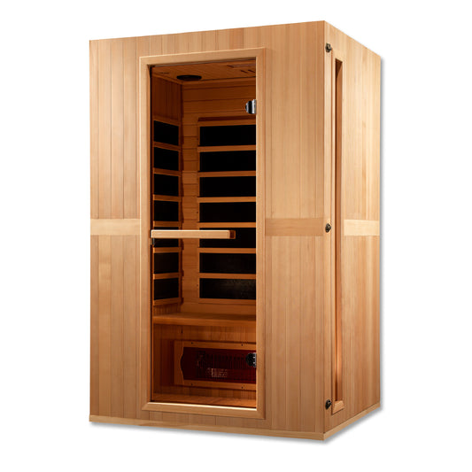 Maxxus 2-Person Low EMF (Between 5-10MG) FAR Infrared Sauna (Canadian Hemlock) MX-LS2-01

