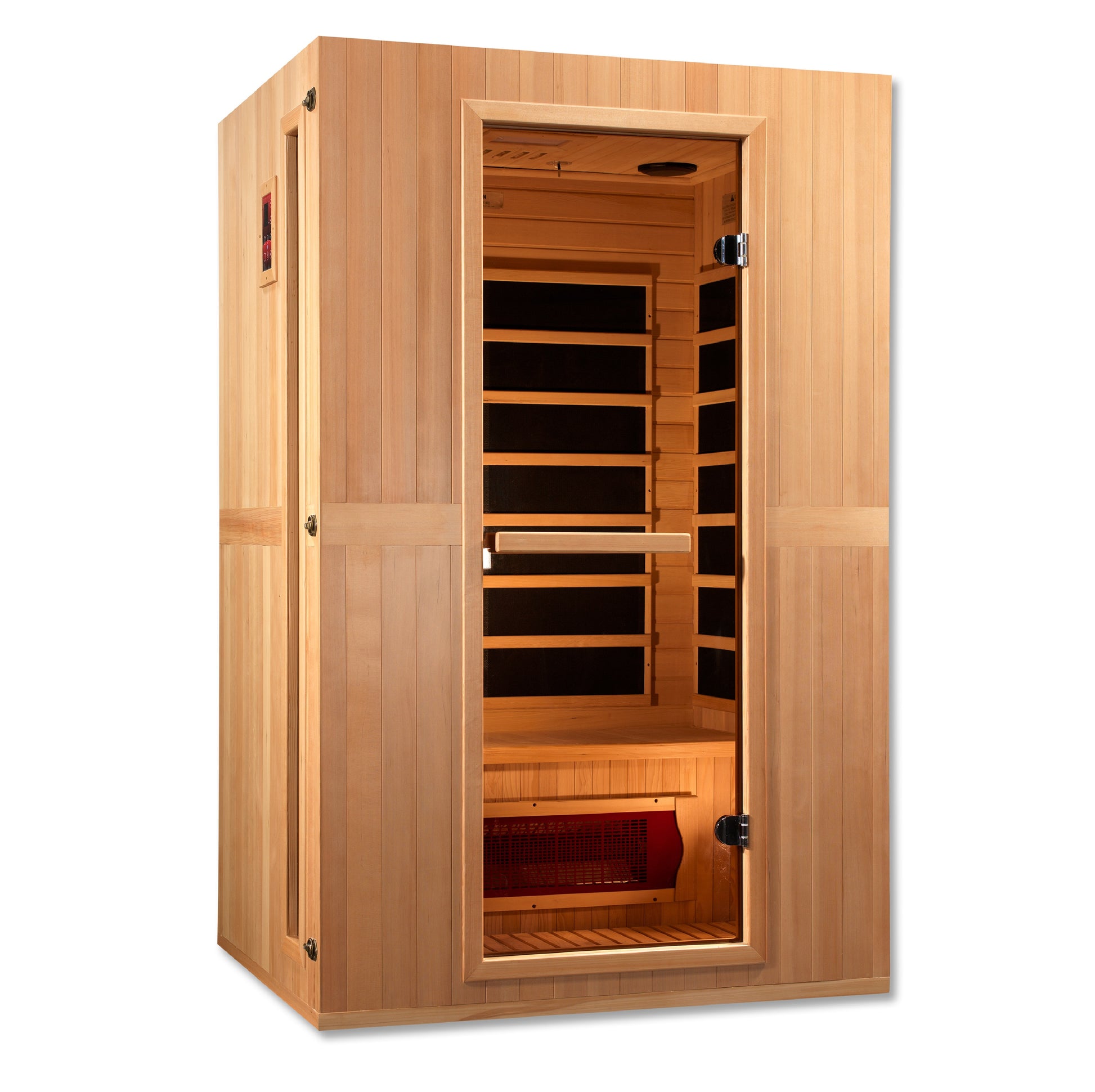 Maxxus 2-Person Low EMF (Between 5-10MG) FAR Infrared Sauna (Canadian Hemlock) MX-LS2-01
