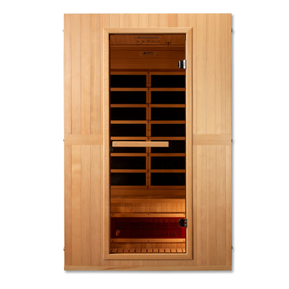 Maxxus 2-Person Low EMF (Between 5-10MG) FAR Infrared Sauna (Canadian Hemlock) MX-LS2-01
