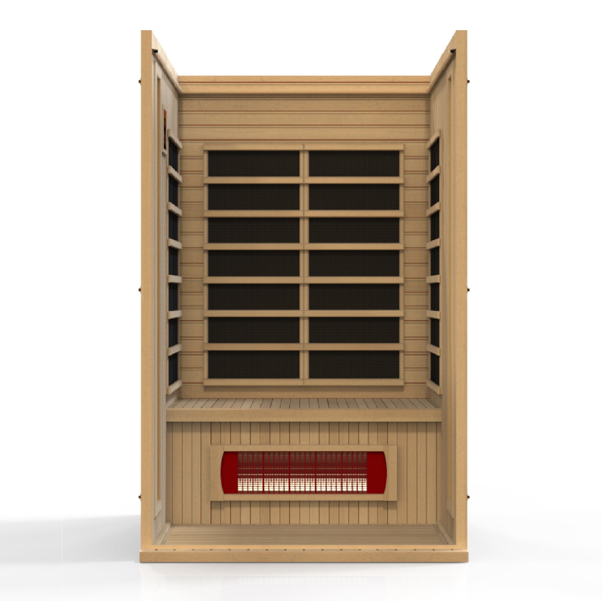 Maxxus 2-Person Low EMF (Between 5-10MG) FAR Infrared Sauna (Canadian Hemlock) MX-LS2-01
