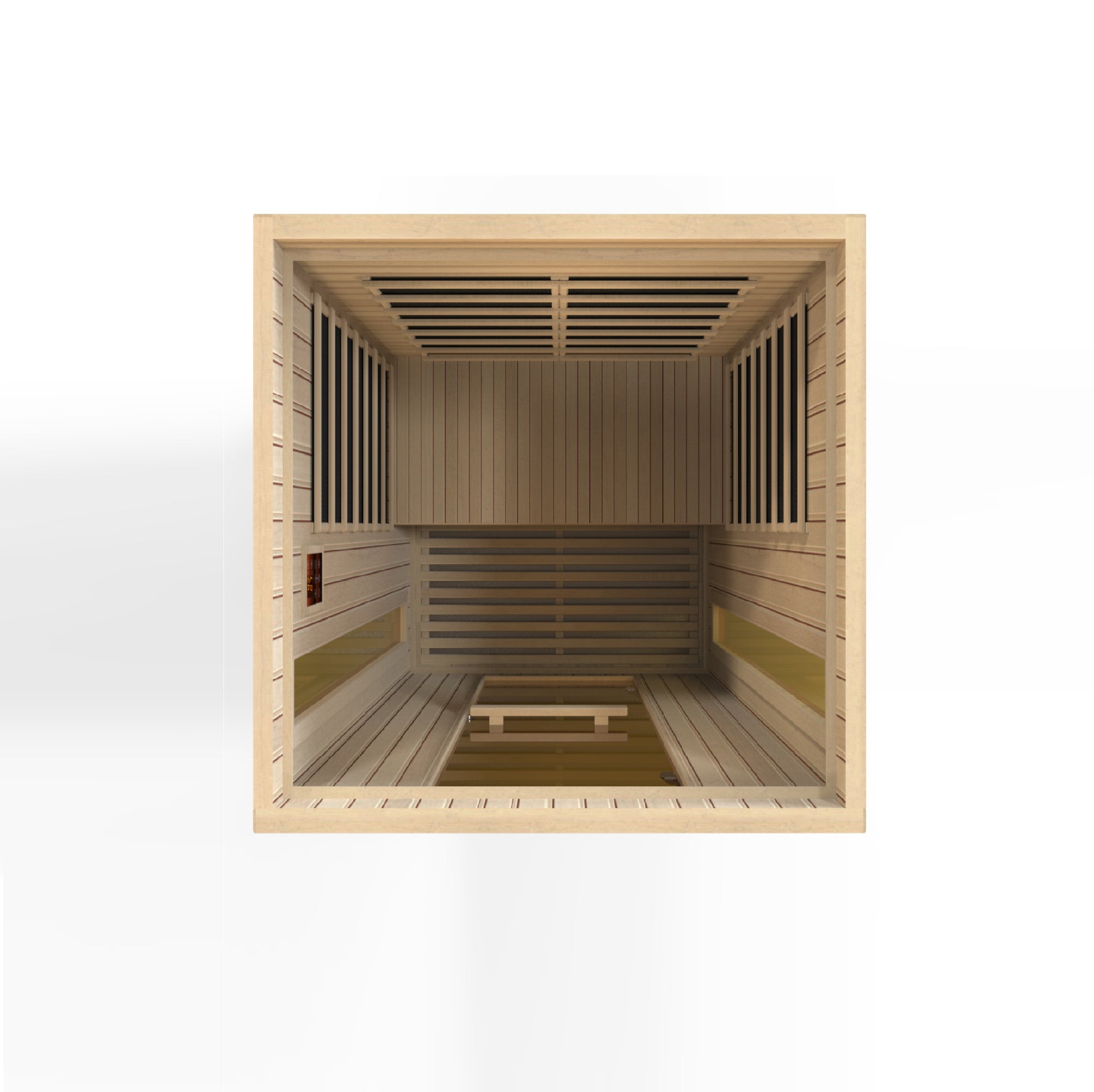 Maxxus 2-Person Low EMF (Between 5-10MG) FAR Infrared Sauna (Canadian Hemlock) MX-LS2-01
