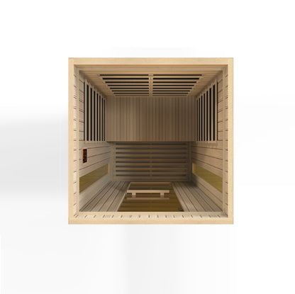 Maxxus 2-Person Low EMF (Between 5-10MG) FAR Infrared Sauna (Canadian Hemlock) MX-LS2-01
