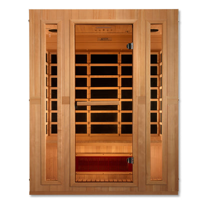 Maxxus 3-Person Low EMF (Between 5-10MG) FAR Infrared Sauna (Canadian Hemlock) MX-LS3-01
