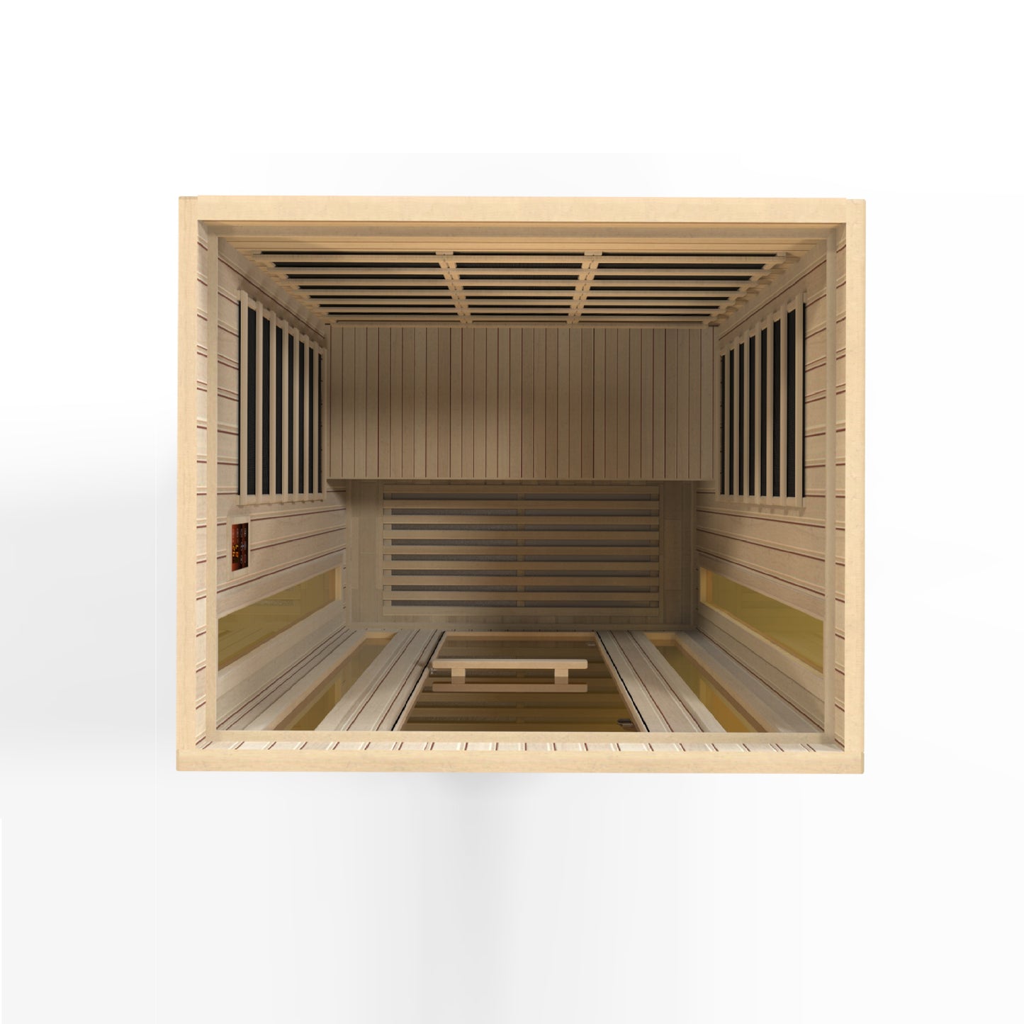 Maxxus 3-Person Low EMF (Between 5-10MG) FAR Infrared Sauna (Canadian Hemlock) MX-LS3-01
