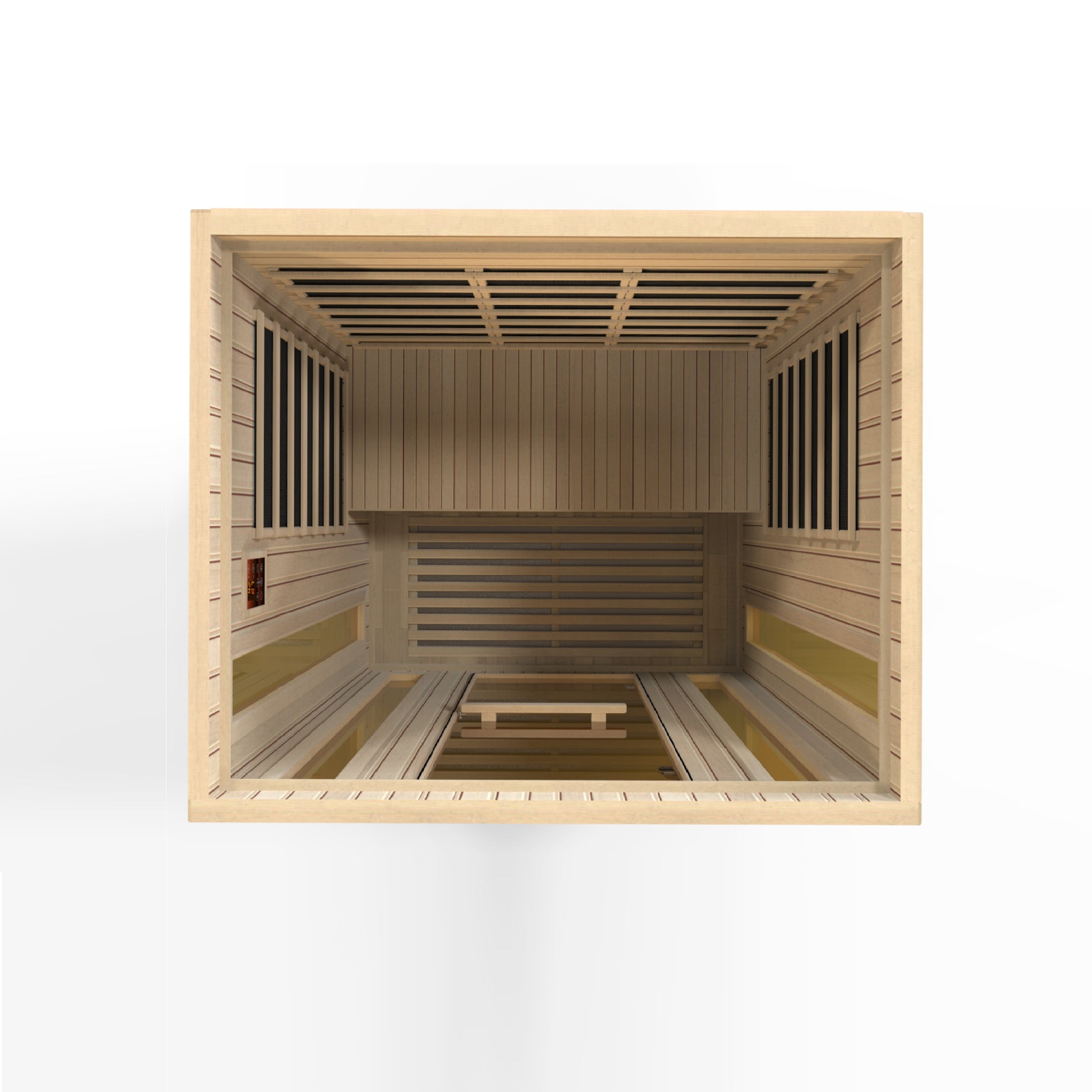 Maxxus 3-Person Low EMF (Between 5-10MG) FAR Infrared Sauna (Canadian Hemlock) MX-LS3-01
