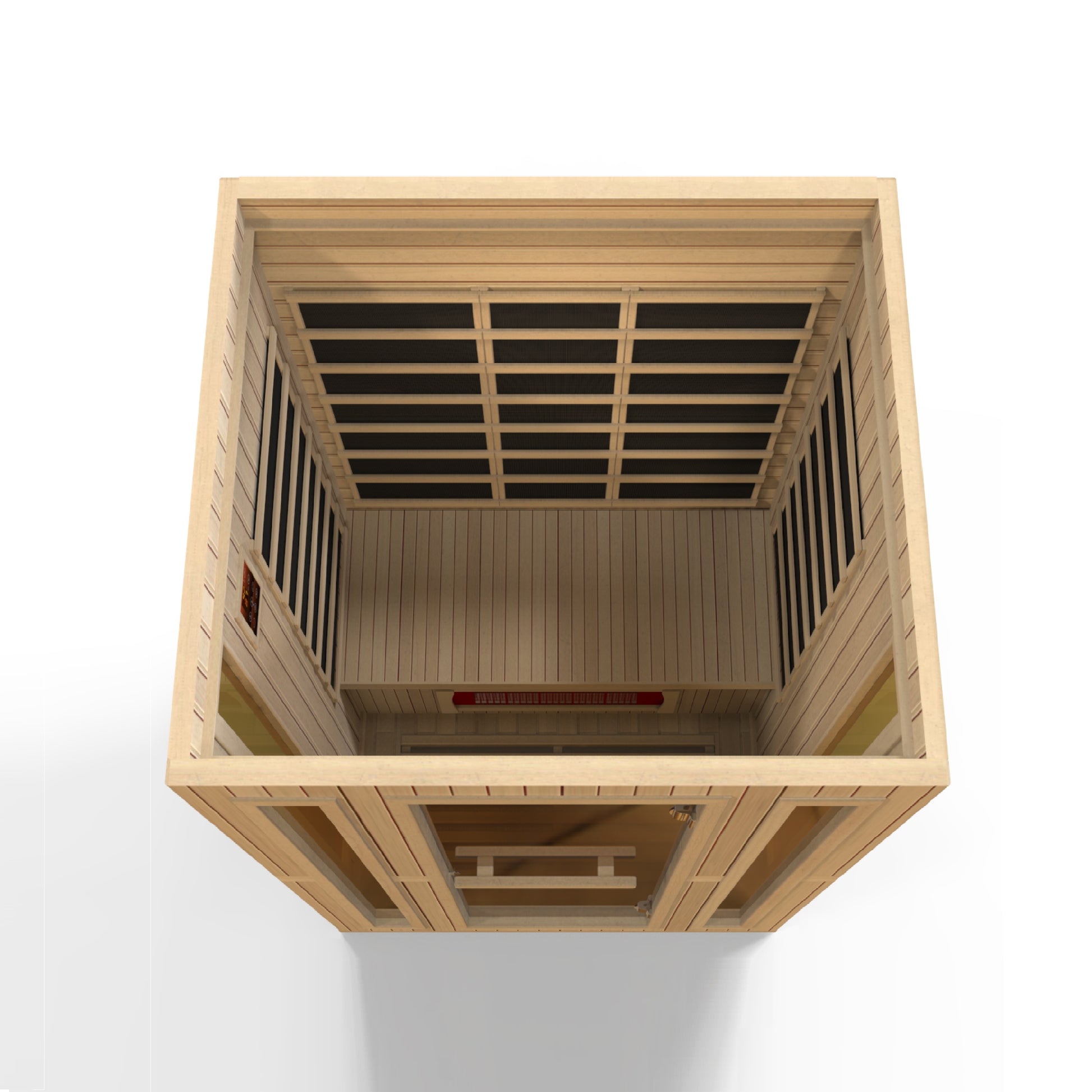 Maxxus 3-Person Low EMF (Between 5-10MG) FAR Infrared Sauna (Canadian Hemlock) MX-LS3-01

