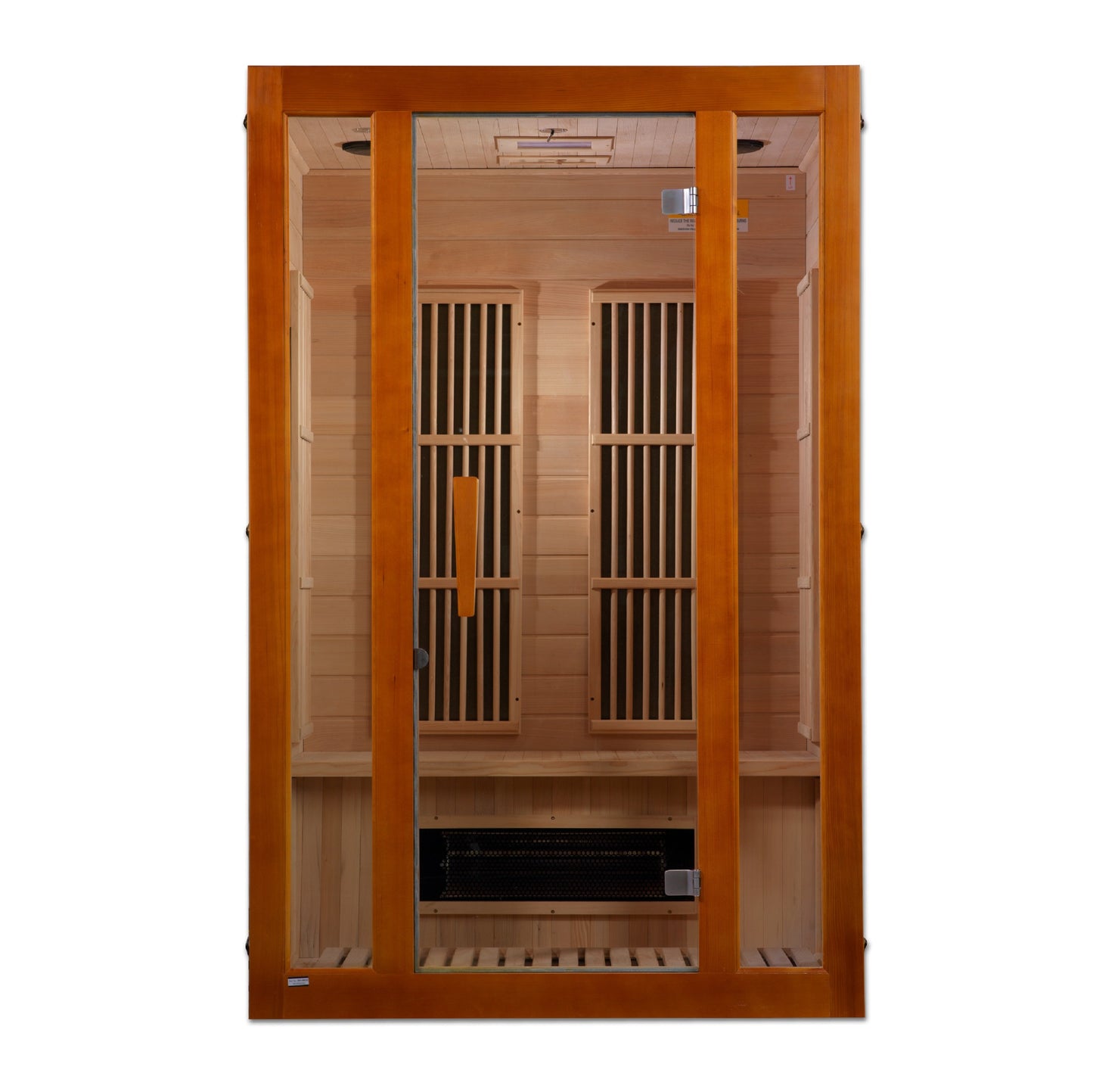 Maxxus 2-Person Low EMF (Between 5-10MG) FAR Infrared Sauna (Canadian Hemlock) MX-J206-02S
