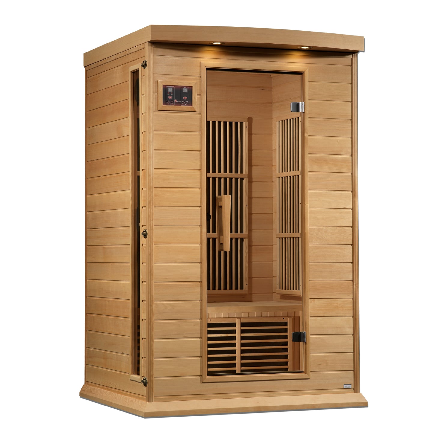 Maxxus 2-Person Near Zero EMF (Under 3MG) FAR Infrared Sauna (Canadian Hemlock) MX-K206-01-ZF