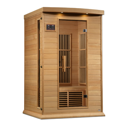 Maxxus 2-Person Near Zero EMF (Under 3MG) FAR Infrared Sauna (Canadian Hemlock) MX-K206-01-ZF