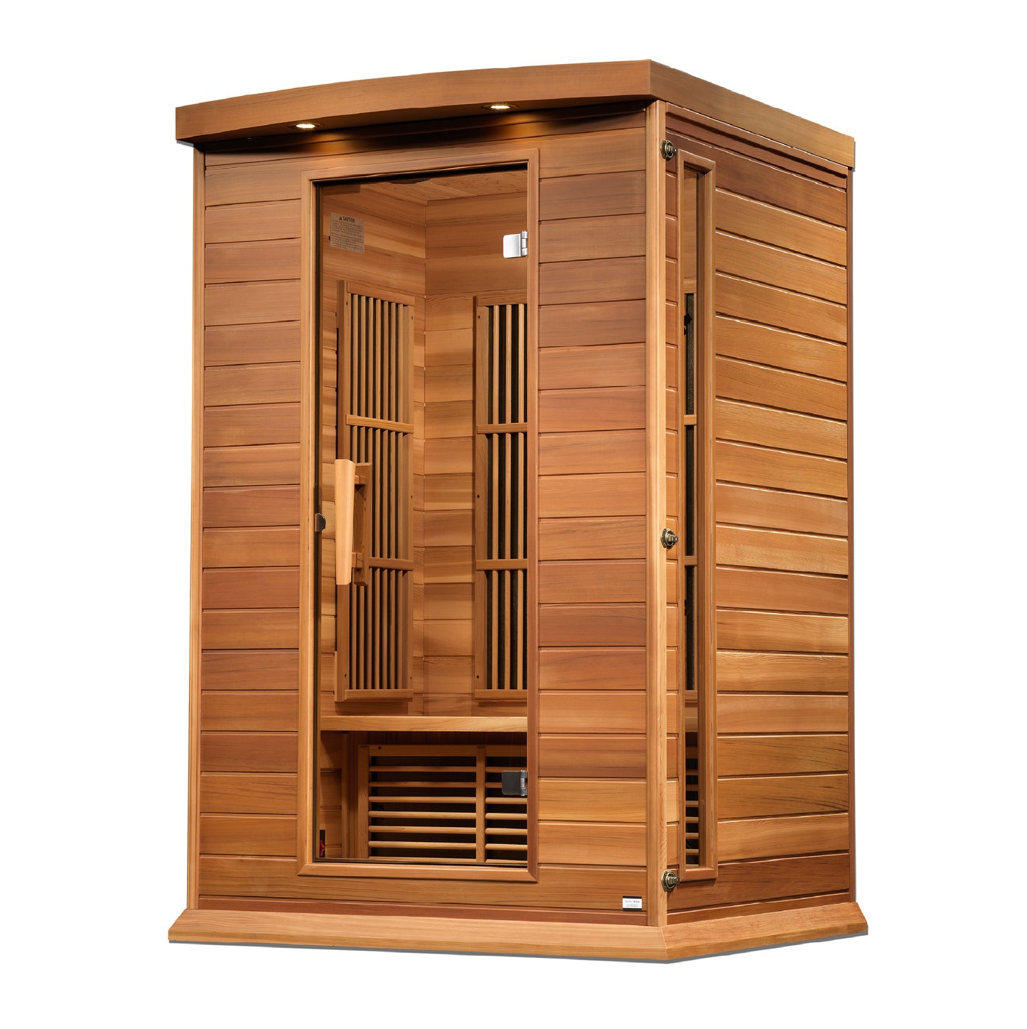 Maxxus 2-Person Near Zero EMF (Under 3MG) FAR Infrared Sauna (MX-K206-01-ZF)(Canadian Hemlock)
