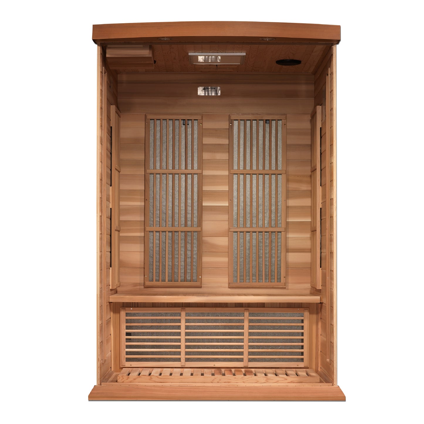 Maxxus 2-Person Low EMF (Between 5-10MG) FAR Infrared Sauna (Canadian Red Cedar) MX-K206-
1 CED