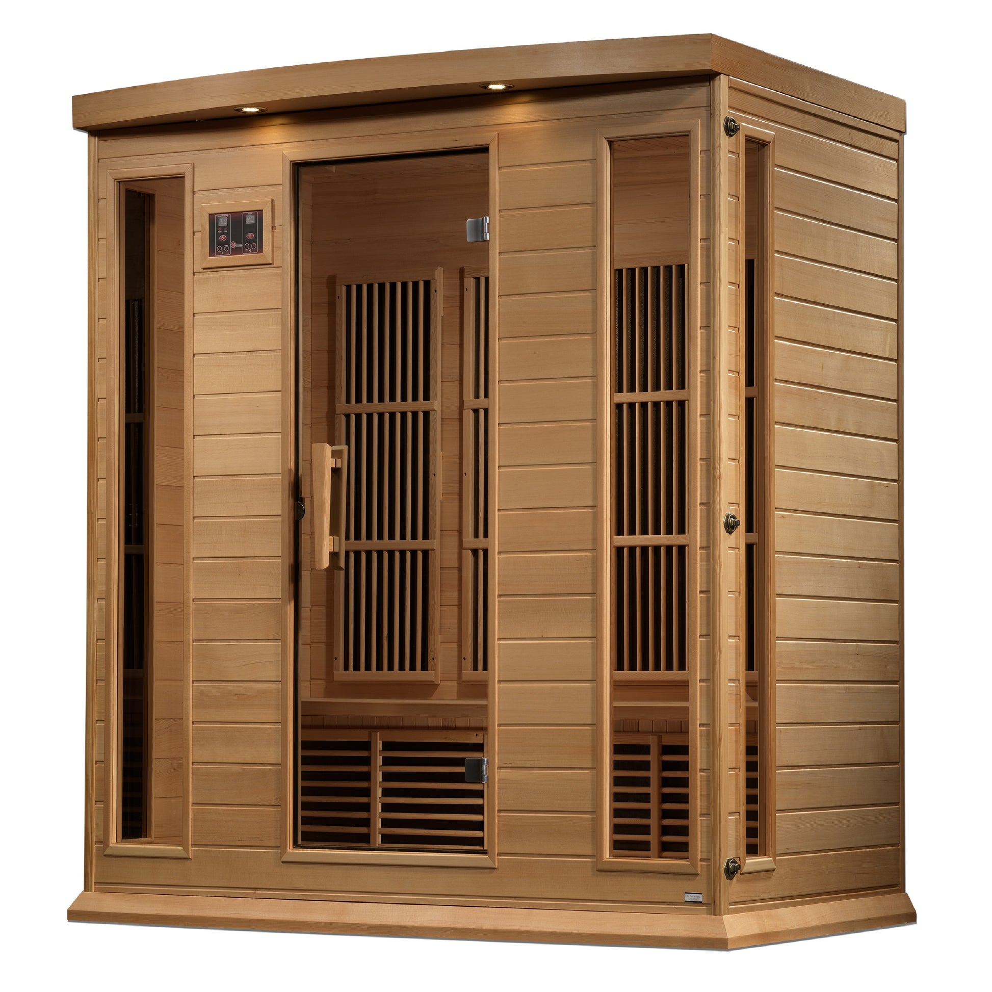 Maxxus 4-Person Near Zero EMF (Under 3MG) FAR Infrared Sauna (Canadian Hemlock) MX-K406-01-ZF
