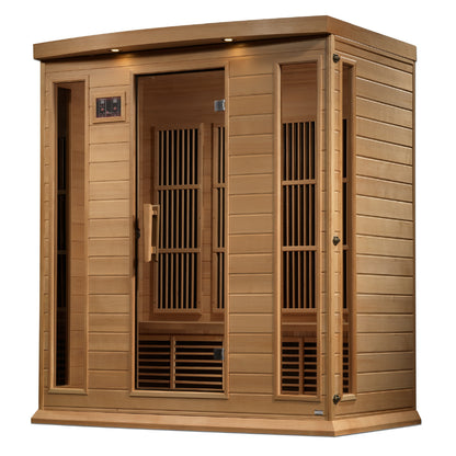 Maxxus 4-Person Near Zero EMF (Under 3MG) FAR Infrared Sauna (Canadian Hemlock) MX-K406-01-ZF
