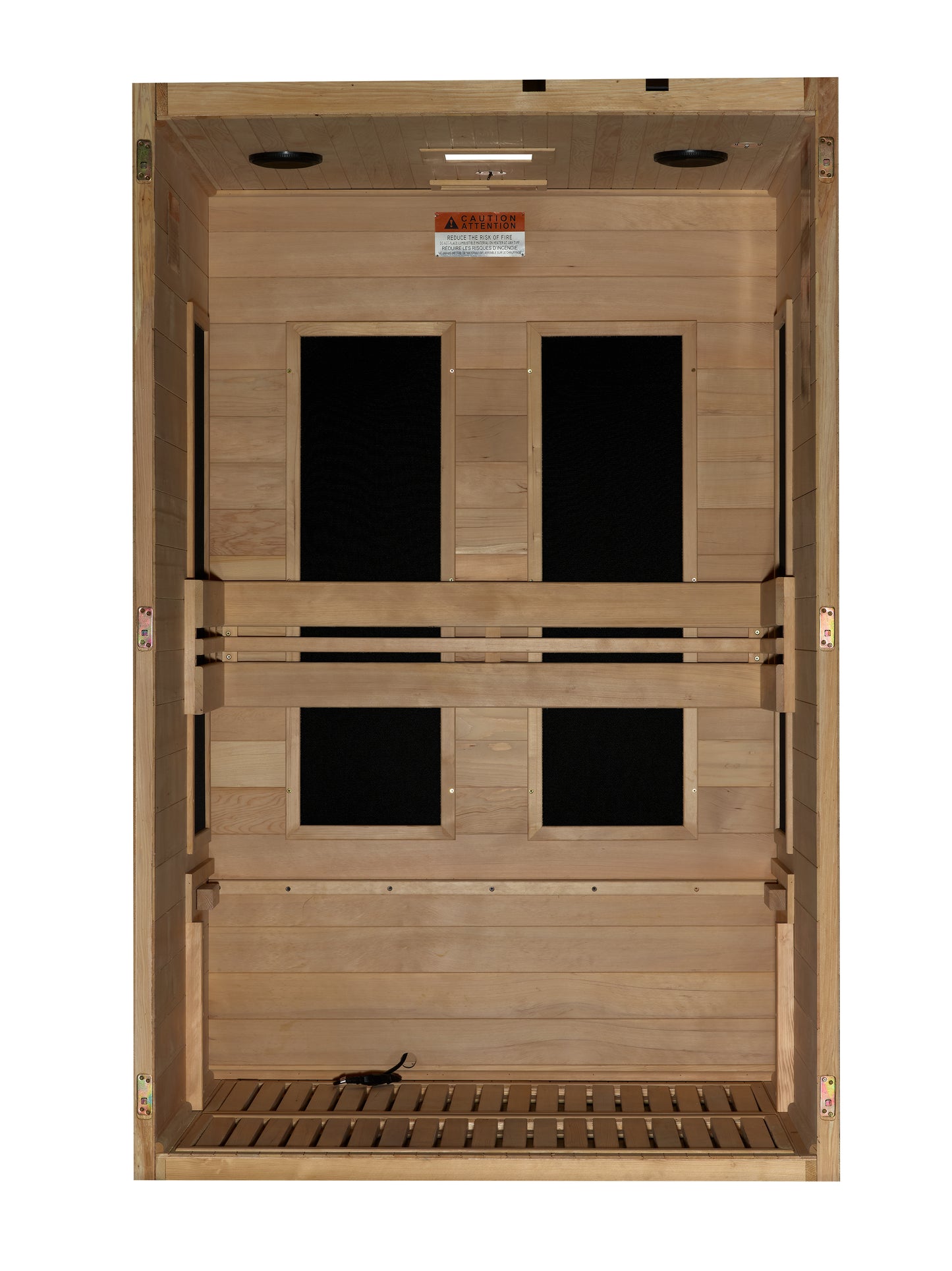 Maxxus S-Line Yoga 2-Person Ultra Low EMF (Between 5-10MG) FAR Infrared Sauna (Canadian Hemlock)
MX-S206-01
