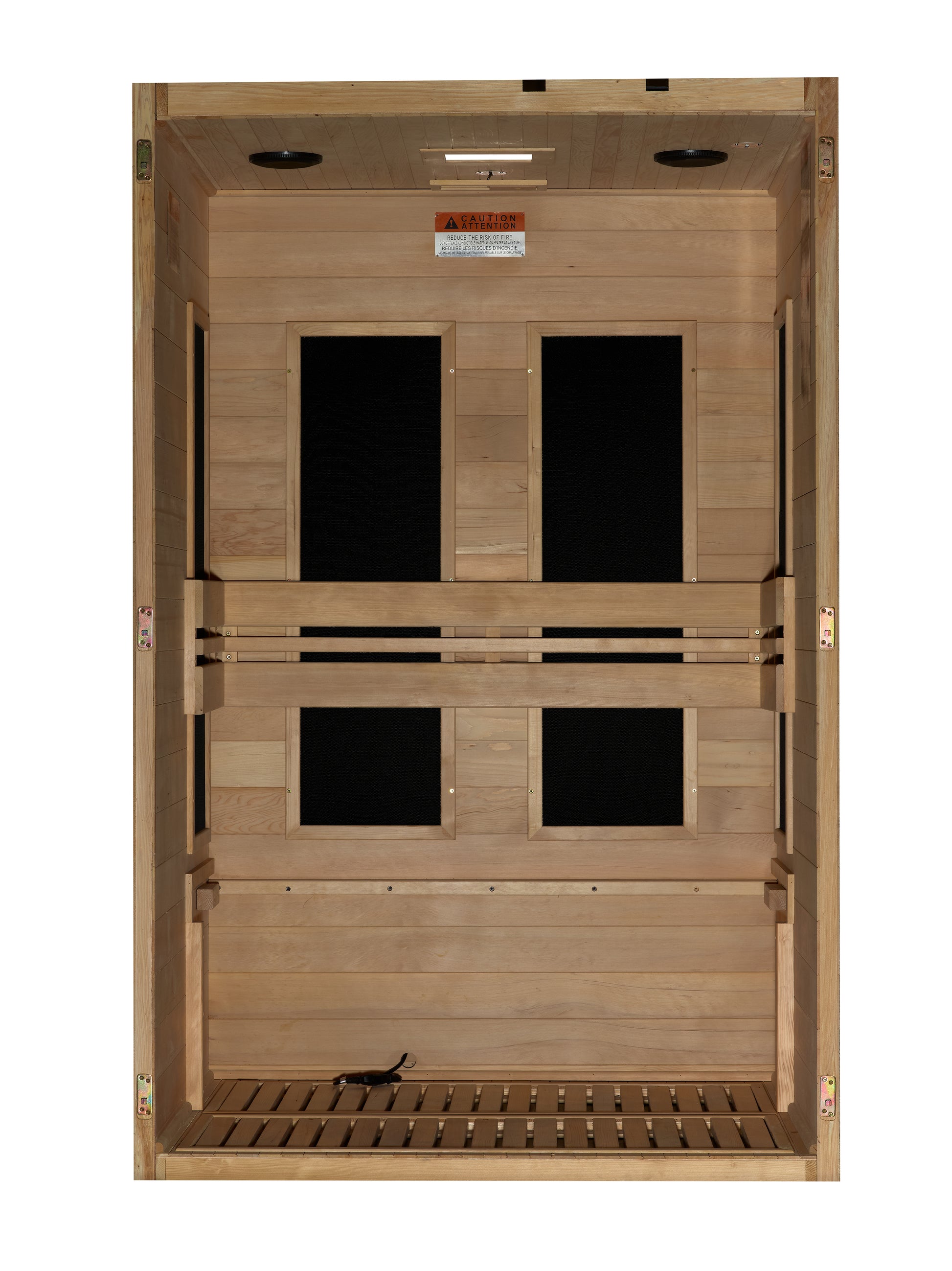 Maxxus S-Line Yoga 2-Person Ultra Low EMF (Between 5-10MG) FAR Infrared Sauna (Canadian Hemlock)
MX-S206-01