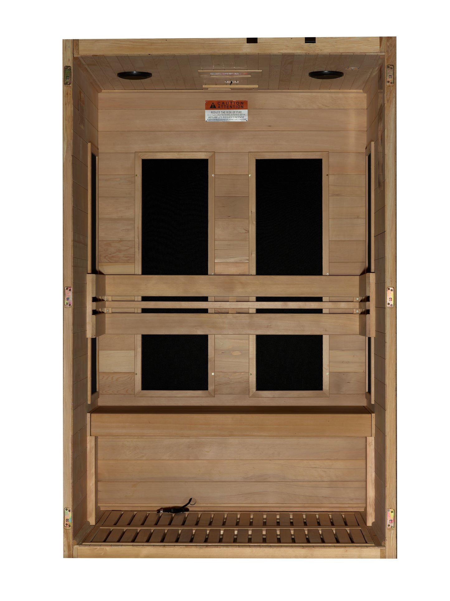 Maxxus S-Line Yoga 2-Person Ultra Low EMF (Between 5-10MG) FAR Infrared Sauna (Canadian Hemlock)
MX-S206-01