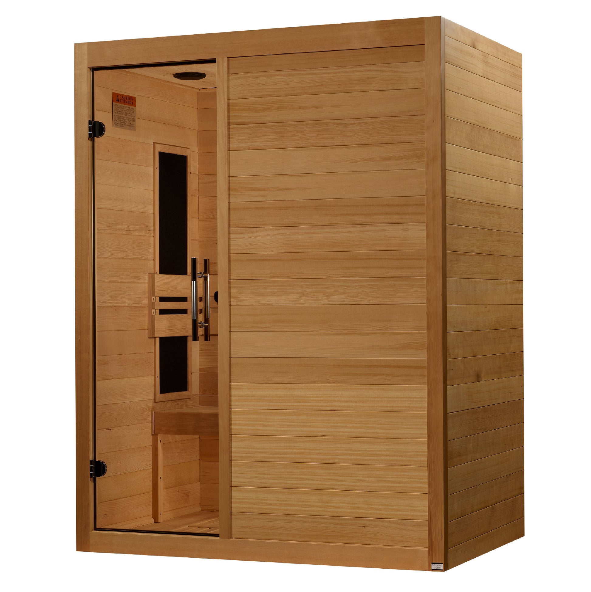 Maxxus S-Line Yoga 3-Person Low EMF (Between 5-10MG) FAR Infrared Sauna (Canadian Hemlock) MX-S306-01
