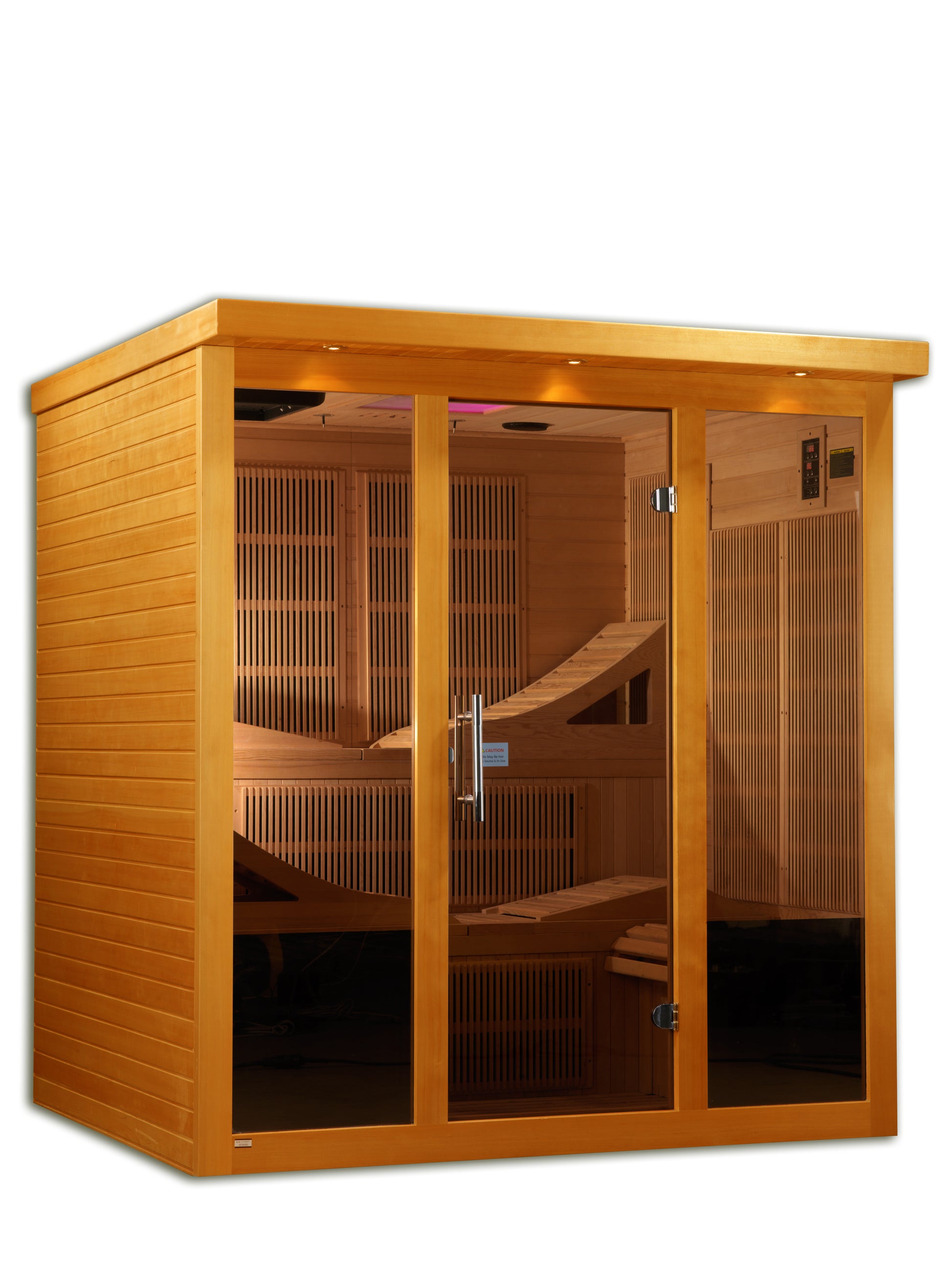 Dynamic Monaco Elite 6-person Ultra Low EMF (Between 3-5MG) FAR Infrared Sauna (Canadian Hemlock)
DYN-6996-01 Elite