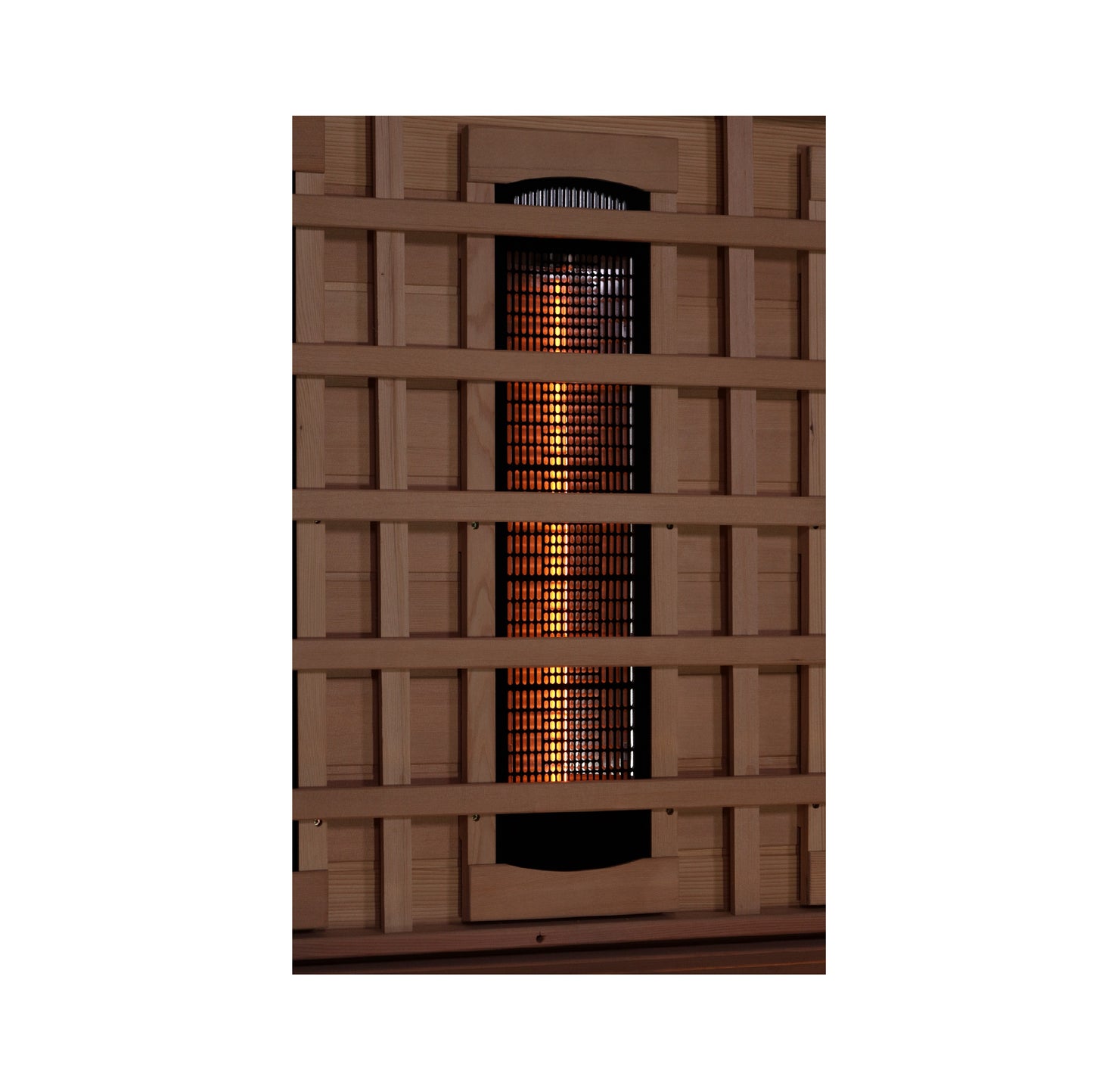 Golden Designs 3-Person Full Spectrum PureTech™ Near Zero EMF (Under 3MG) FAR Infrared Sauna with Himalayan Salt Bar (Canadian Hemlock)