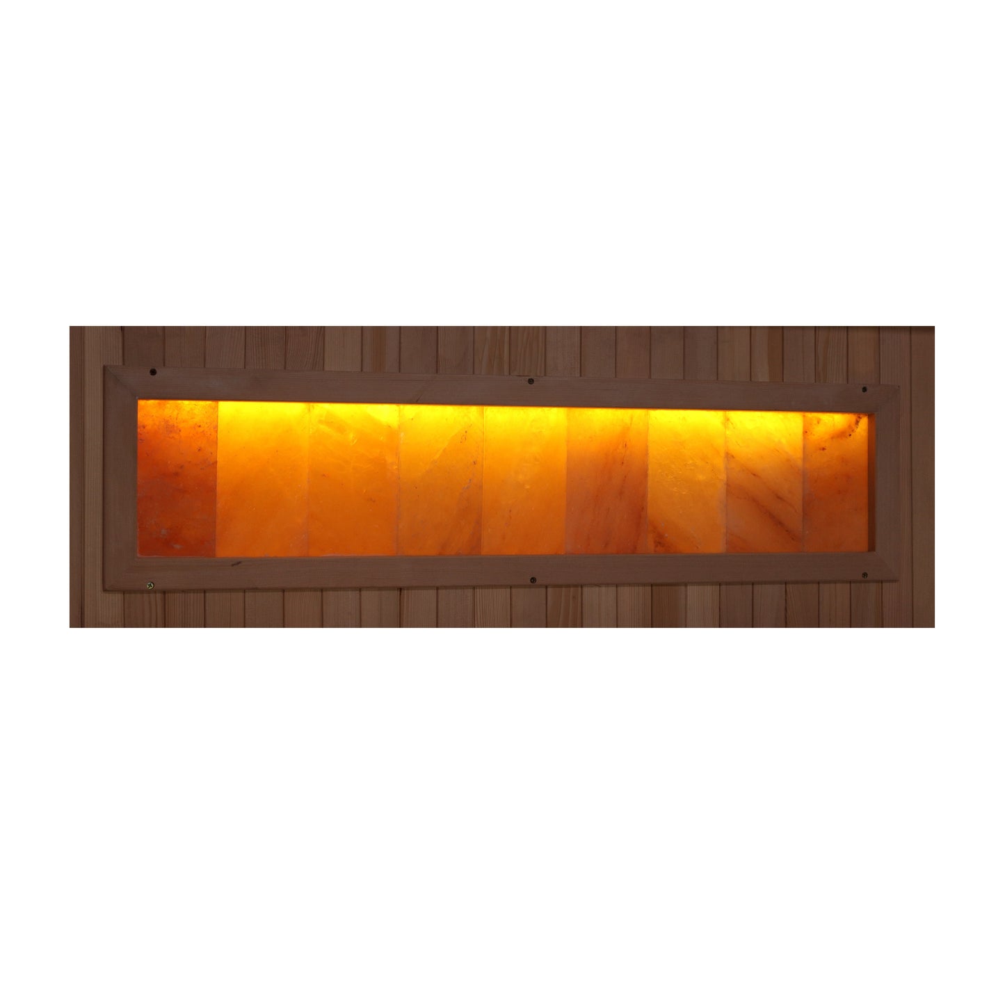 Golden Designs 3-Person Full Spectrum PureTech™ Near Zero EMF (Under 3MG) FAR Infrared Sauna with Himalayan Salt Bar (Canadian Hemlock)